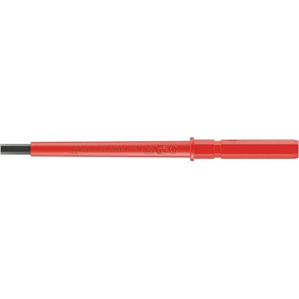 Wera - 5mm Hex Screwdriver Bit - 9mm Drive, 154mm OAL - Apex Tool & Supply