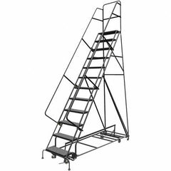 TRI-ARC - Rolling & Wall Mounted Ladders & Platforms Type: All-Directional Ladder Style: Rolling Safety Ladder - Apex Tool & Supply