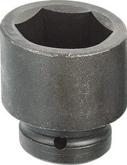 Armstrong - 1" Drive 1-3/4" Standard Impact Socket - 6 Points, 2-43/64" OAL - Apex Tool & Supply