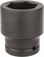 Armstrong - 1-1/2" Drive 2-9/16" Standard Impact Socket - 6 Points, 4-1/4" OAL - Apex Tool & Supply