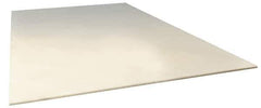 Made in USA - 6mm Thick x 4' Wide x 8' Long, Expanded PVC Sheet - White, ±5% Tolerance - Apex Tool & Supply