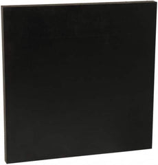 Made in USA - 2' x 2' x 1" Black ABS Sheet - Apex Tool & Supply