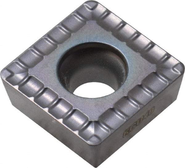 Kennametal - SPPX15T512 MD Grade KCU40 Carbide Indexable Drill Insert - TiN/TiAlN Finish, 0.619" Inscribed Circle - Apex Tool & Supply