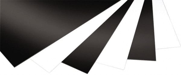 Made in USA - 8' x 4' x 12mm Black Expanded PVC Sheet - Apex Tool & Supply