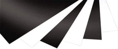 Made in USA - 3mm Thick x 4' Wide x 8' Long, Expanded PVC Sheet - Black, ±5% Tolerance - Apex Tool & Supply