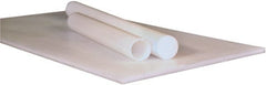 Made in USA - 4' x 2' x 1-1/2" White High Temperature UHMW Sheet - Apex Tool & Supply