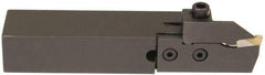 Hertel - HCE, Right Hand Cut, 1-5/8" Max Workpc Diam, Indexable Cutoff Toolholder - 0.812 Max Depth of Cut, 25.4mm Shank Width, 3/4" Shank Height, 4-1/2" OAL - Apex Tool & Supply