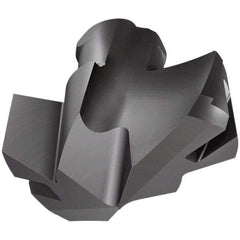 Iscar - Series ICK, 0.654" Diam Grade IC908 140° Replaceable Drill Tip - Carbide, TiAlN Finish, 16 Seat Size, Through Coolant - Apex Tool & Supply