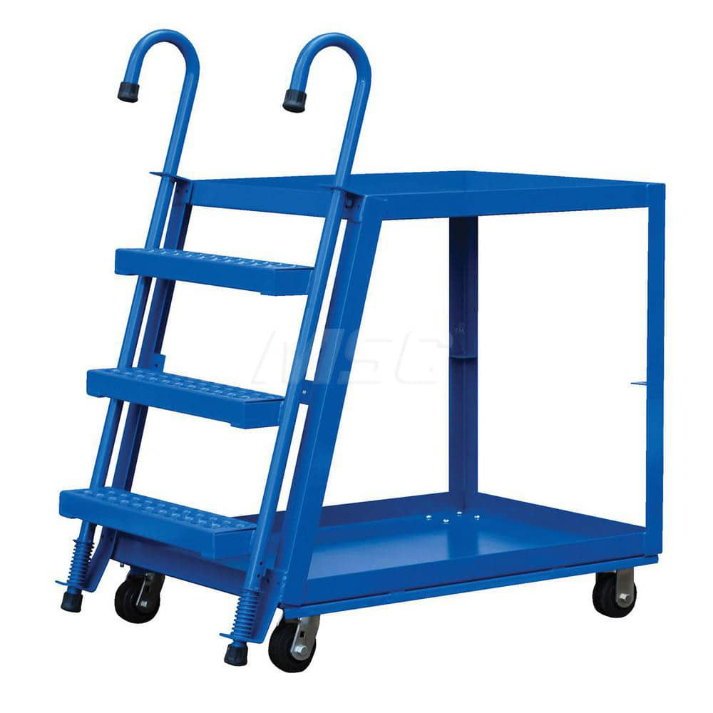 Utility Cart: Steel, Blue