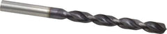 Guhring - 3/8" 130° Powdered Metal Jobber Drill - FIREX Finish, Right Hand Cut, Parabolic Flute, Straight Shank, 125mm OAL, Cone Relief Point - Apex Tool & Supply