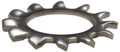 Value Collection - M22 Screw, 23mm ID, Stainless Steel External Tooth Lock Washer - 36mm OD, Uncoated, Grade 18-8 & Austenitic A2 - Apex Tool & Supply