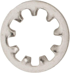Value Collection - 3/8" Screw, 0.398" ID, Stainless Steel Internal Tooth Lock Washer - 0.692" OD, Uncoated, Grade 18-8 - Apex Tool & Supply