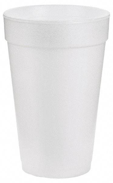 DART - Dart Foam Hot/Cold Cups, 16 oz - White - Apex Tool & Supply