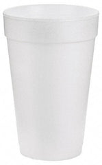 DART - Dart Foam Hot/Cold Cups, 16 oz - White - Apex Tool & Supply
