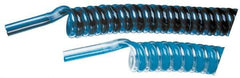 Advanced Technology Products - 8mm OD, Polyurethane Tube - Light Blue & Clear, 140 Max psi, 98 Shore A Hardness - Apex Tool & Supply