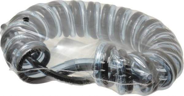 Advanced Technology Products - 5/32" ID x 1/4" OD, 15/32" Wall Thickness, Polyurethane Tube - Black & Clear Blue, 140 Max psi, 98 Shore A Hardness - Apex Tool & Supply