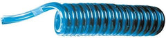 Advanced Technology Products - 3/32" ID x 5/32" OD, 5/16" Wall Thickness, Polyurethane Tube - Black, Clear Blue, Light Blue & Clear, 140 Max psi, 98 Shore A Hardness - Apex Tool & Supply