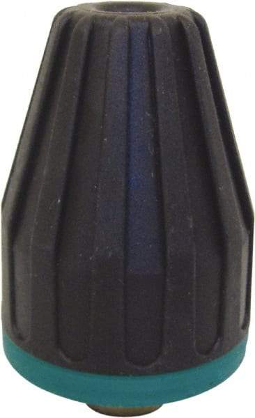 Kranzle - 4,750 psi Rotating, Brass, Ceramic, Plastic & Rubber, Turbo Pressure Washer Nozzle - 1.8mm Orifice Diam, 1/4" Thread, Female, Black & Green - Apex Tool & Supply