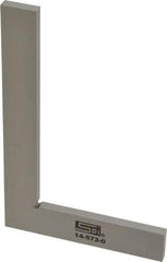 SPI - 5" Blade Length, 3" Base Length Steel Square - 0.0013" Accuracy, Beveled Edge - Apex Tool & Supply