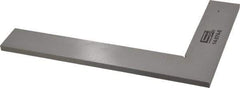 SPI - 6-3/4" Blade Length, 4" Base Length Steel Square - 0.0015" Accuracy, Beveled Edge - Apex Tool & Supply