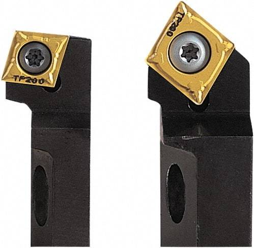Seco - Right Hand, SCTC Toolholder Compatibility, CC.. Insert Compatibility, Indexable Turning Cartridge - Screw Holding Method, 32mm OAL x 11mm OAH - Apex Tool & Supply