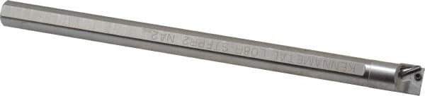 Kennametal - 0.6" Min Bore Diam, 1/2" Shank Diam, 7.928" OAL, L-STFP Indexable Boring Bar - 0.93" Max Bore Depth, TP.. Insert Style, Screw Holding Method, Heavy Metal - Apex Tool & Supply