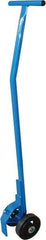 PRO-SOURCE - 1,000 Lb Capacity Steel Towing Handle - 50-1/2" High, 6" Wheels - Apex Tool & Supply