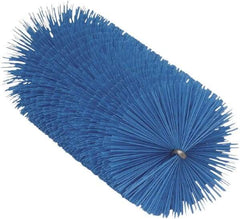 Vikan - 2.3" Diam Polyester Tube Brush - 6-1/4" OAL, 6-1/2" Head Length, Stainless Steel Handle - Apex Tool & Supply