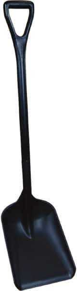Remco - 13-7/8" High Square Plastic Shovel - 30-7/8" Long D-Grip Handle - Apex Tool & Supply
