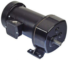 Bison Gear - 90 VDC, 144 RPM, 11.8:1 Gear Ratio, Parallel Gearmotor - 101 Torque, TENV Enclosure - Apex Tool & Supply