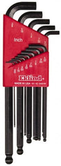 Eklind - 13 Piece L-Key Ball End Hex Key Set - Apex Tool & Supply