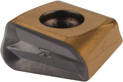 Iscar - T490 LNHT130631 Grade IC330 Carbide Milling Insert - TiCN/TiN Finish, 0.2618" Thick, 3.1mm Corner Radius - Apex Tool & Supply