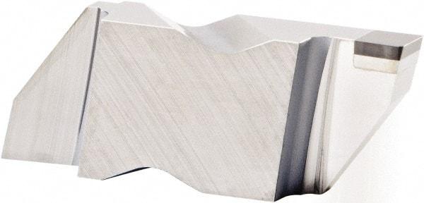 Kennametal - 3125NG EST Grade KB1630, 3.18mm Cutting Width PCBN Grooving Insert - 3.81mm Max Depth of Cut, Right Hand, 0.19mm Corner Radius, Uncoated - Apex Tool & Supply