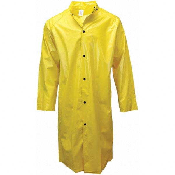 Neese - Size M Yellow Rain & Flame Resistant/Retardant Coat - Apex Tool & Supply