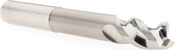 Iscar - 3/4", 3 Flute, Single End, Solid Carbide, 0.03" Corner Radius End Mill - 6" OAL, Right Hand Flute, 1.2" LOC, Right Hand Cut, 3-3/4" Extended Reach - Apex Tool & Supply