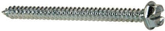 Value Collection - #8 Hex Washer Head Slotted Sheet Metal Screw - Steel, 2" Length Under Head, Grade 2 - Apex Tool & Supply