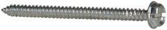 Value Collection - #10 Hex Washer Head Slotted Sheet Metal Screw - Steel, 2-1/2" Length Under Head, Grade 2 - Apex Tool & Supply