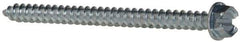 Value Collection - #12 Hex Washer Head Slotted Sheet Metal Screw - Steel, 3" Length Under Head, Grade 2 - Apex Tool & Supply