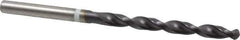 Accupro - 4.5mm 118° Cobalt Jobber Drill - TiAlN Finish, Right Hand Cut, Parabolic Flute, Straight Shank, 80mm OAL, DX Point - Apex Tool & Supply