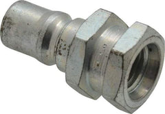Parker - 7/16-20 SAE ORB Steel Hydraulic Hose Female Straight Thread Nipple - 5,000 psi - Apex Tool & Supply