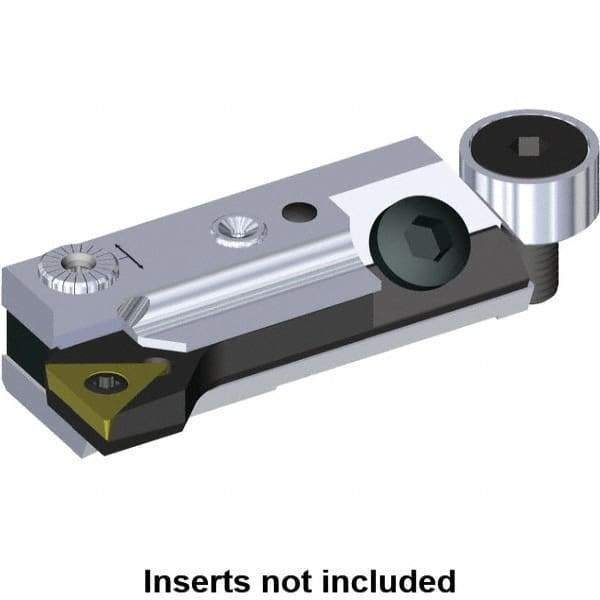 Kennametal - Series T-Style, Right Hand Cut, Boring Cartridge - 20.15mm Back of Bar to Cutting Edge, TCMT110204 Insert, 45.5mm OAL, 90° Lead Angle - Apex Tool & Supply