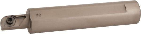 Iscar - MIFHR, Internal, Right Hand, 0.677" Max Depth of Cut, Indexable Grooving Tool Holder - MI.R 10 Insert Compatibility, 5/8" Shank Width, 3.543" OAL, Through Coolant - Apex Tool & Supply