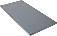 Value Collection - Steel Straight Edge Workbench & Workstation Top - 30" Deep, 1-1/2" High, Use with Workbenches - Apex Tool & Supply