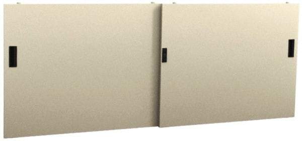 Value Collection - Steel Workbench & Workstation Sliding Door Kit - 28-7/8" High, Use with 72" Cabinet Bench - Apex Tool & Supply