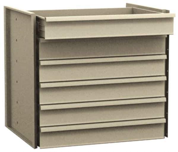 Value Collection - Steel Workbench & Workstation Drawer Kit - 27-1/4" Deep, Use with 72" Cabinet Bench - Apex Tool & Supply