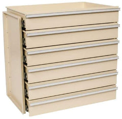Value Collection - Steel Workbench & Workstation Drawer Kit - 27-1/4" Deep, 27-1/4" High, Use with 60" Cabinet Bench - Apex Tool & Supply