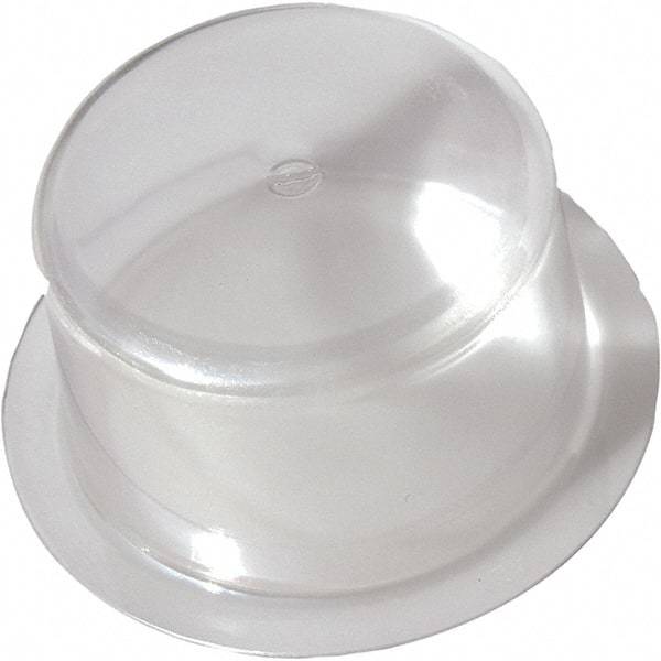 Made in USA - Flame Retardent ABS Housing Plastic Bearing Flange Mount - 3.7" Wide x 3.8875" Outside Diam - Apex Tool & Supply