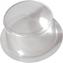 Made in USA - Flame Retardent ABS Housing Plastic Bearing Flange Mount - 3.7" Wide x 3.8875" Outside Diam - Apex Tool & Supply