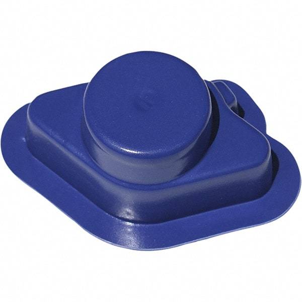 Made in USA - Flame Retardent ABS Housing Plastic Bearing Flange Mount - 6" Wide x 6-1/8" Outside Diam - Apex Tool & Supply