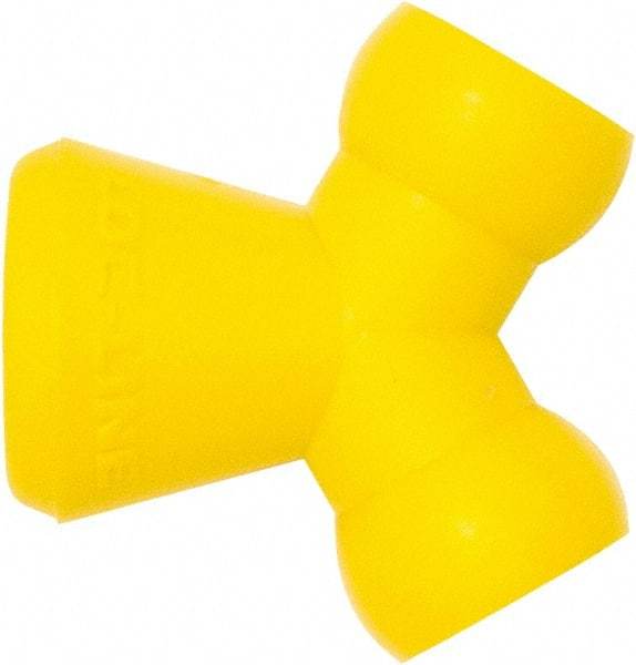 Loc-Line - 1/4" Hose Inside Diam, Coolant Hose Y-Fitting - For Use with Loc-Line Modular Hose System - Apex Tool & Supply